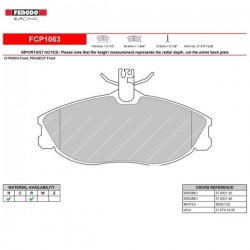 FERODO RACING Brake pads FCP1063R