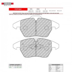 FERODO RACING- Pastiglie freno FCP1641H