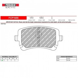 FERODO RACING- Pastiglie freno FCP1655H