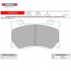 FERODO RACING- Pastiglie freno FCP4172H