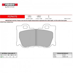FERODO RACING- Pastiglie freno FCP4173H