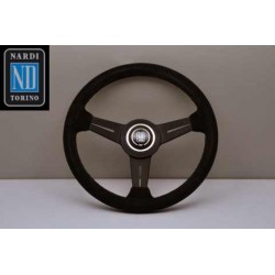 NARDI ND33 CLASSIC SUEDE/BLACK ANODIZED STEERING WHEEL