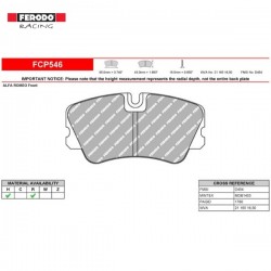 FERODO RACING- Pastiglie freno FCP546R