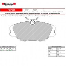 FERODO RACING- Brake pads FCP565H