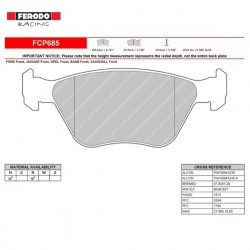 FERODO RACING- Pastiglie freno FCP685R