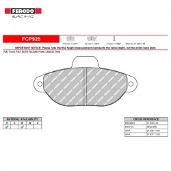 FERODO RACING- Pastiglie freno FCP925H