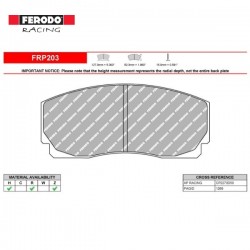 FERODO RACING-Pastiglie freno FRP203Z