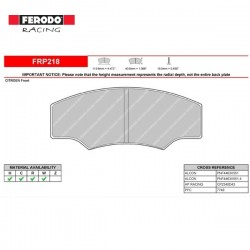 FERODO RACING-Pastiglie freno FRP218C