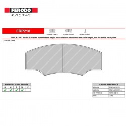 FERODO RACING-Pastiglie freno FRP218H