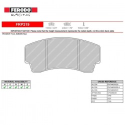 FERODO RACING-Pastiglie freno FRP219H