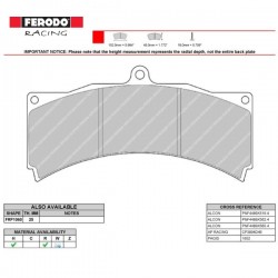 FERODO RACING-Pastiglie freno FRP3000R