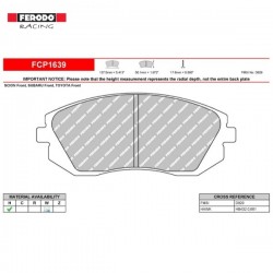 FERODO RACING- Pastiglie freno FCP1639Z