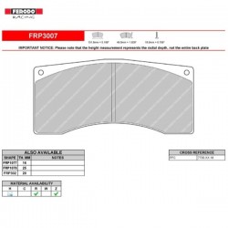 FERODO RACING-Pastiglie freno FRP3007R