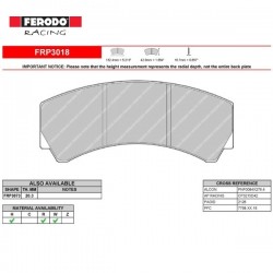 FERODO RACING-Pastiglie freno FRP3018H