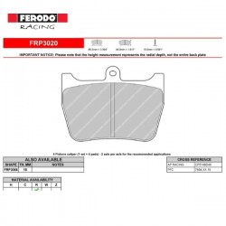 FERODO RACING-Pastiglie freno FRP3020R