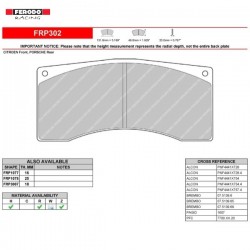FERODO RACING-Brake pads FRP302W