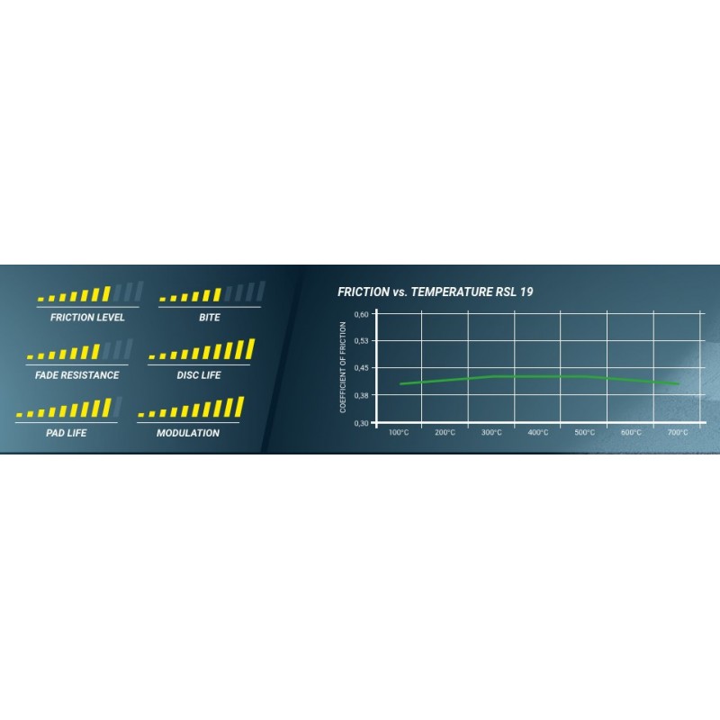 PAGID RACING Pastiglie freno 2704 RSL19