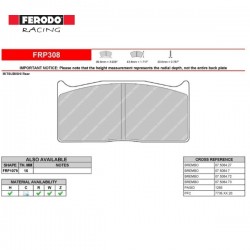 FERODO RACING-Pastiglie freno FRP308W
