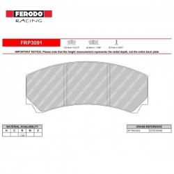 FERODO RACING-Pastiglie freno FRP3091R