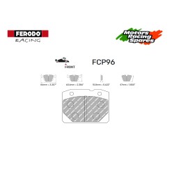 FCP96Z FERODO RACING  Brake pads
