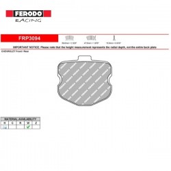 FERODO RACING-Pastiglie freno FRP3094H