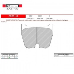 FERODO RACING-Pastiglie freno FRP3113R