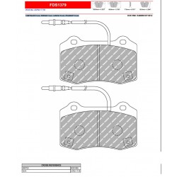 FERODO DS PERFORMANCE-Brake pads FDS1379
