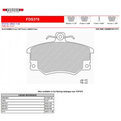 FERODO DS PERFORMANCE-Brake pads FDS370
