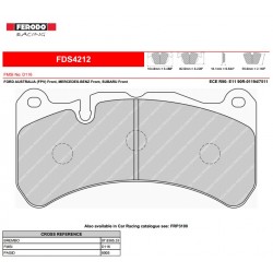 FERODO DS PERFORMANCE-Brake pads FDS4212