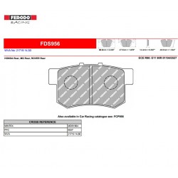 FERODO DS PERFORMANCE-Pastiglie freno FDS956
